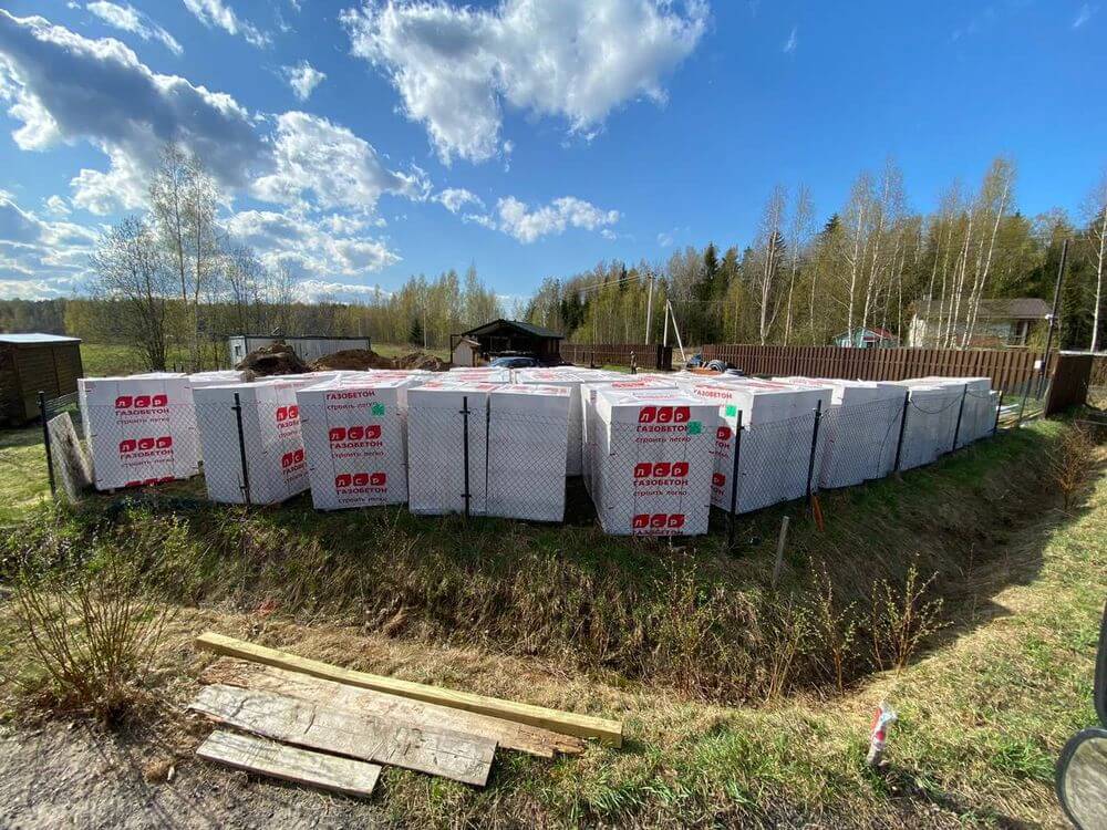 Газобетон ЛСР Кикерино D200 625х400х250 мм фото 2