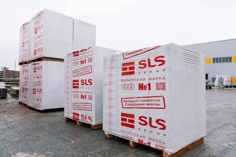 Газобетон Белорусский SLS D500 625х150х250 мм фото 1